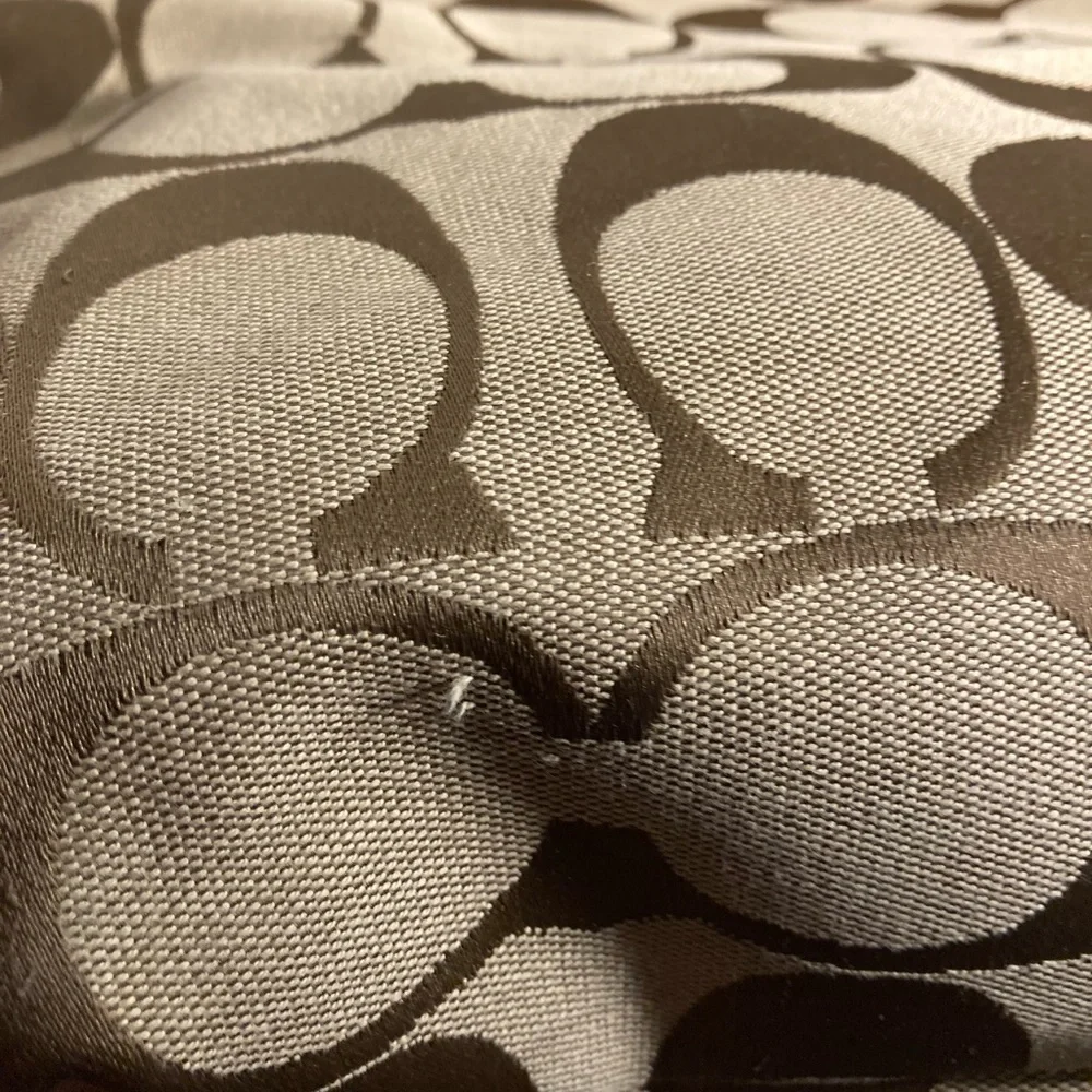 Coach Poppy Stylish Tan Designer Tote Bag